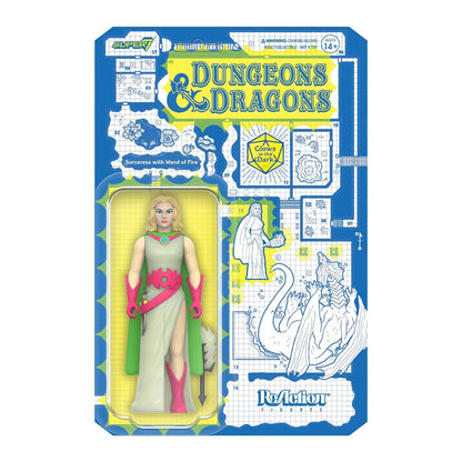 Super7 Dungeons and Dragons Sorceress Glow Reaction Figure 3.75 Inch