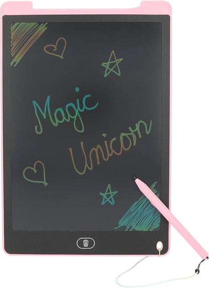 Depesche 13183 Ylvi Magic Pink Writing and Colouring Pen Attached Electronic Board with Batteries Included, Multicolour