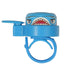 Crazy Safety Animal Pink Shark Kids Bike Bell | Weatherproof bicycle bell loud for cycling and balance bike Easy handling | Right or left handed | Bicycle bell for children