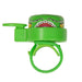 Crazy Safety Animal Pink Shark Kids Bike Bell | Weatherproof bicycle bell loud for cycling and balance bike Easy handling | Right or left handed | Bicycle bell for children
