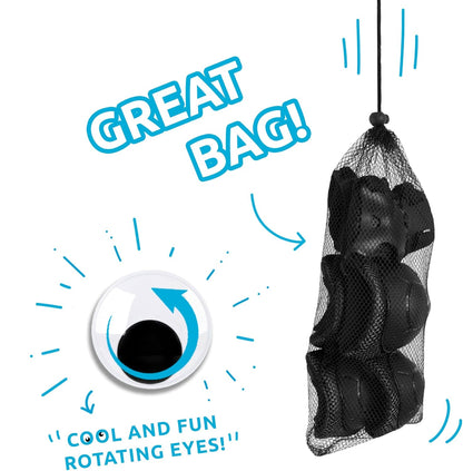 Crazy Safety Black Protectors for Children | Protector set for skateboards, scooters, skating, inline skates | Knee pads | Wrist guards | Elbow pads | Protective equipment | Protector Set Children