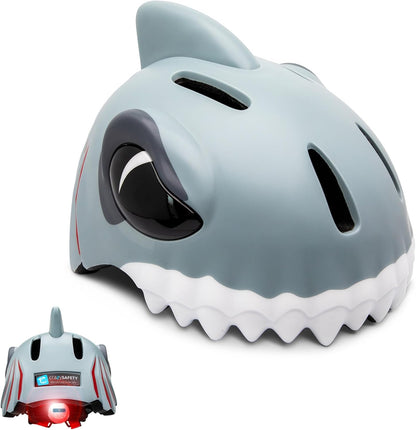 Crazy Safety Green Chameleon Childrens Bike Helmet | Cycle helmet for children aged 2-7 years for bikes, skateboards, balance bikes, scooters, skates Lightweight and adjustable animal helmet
