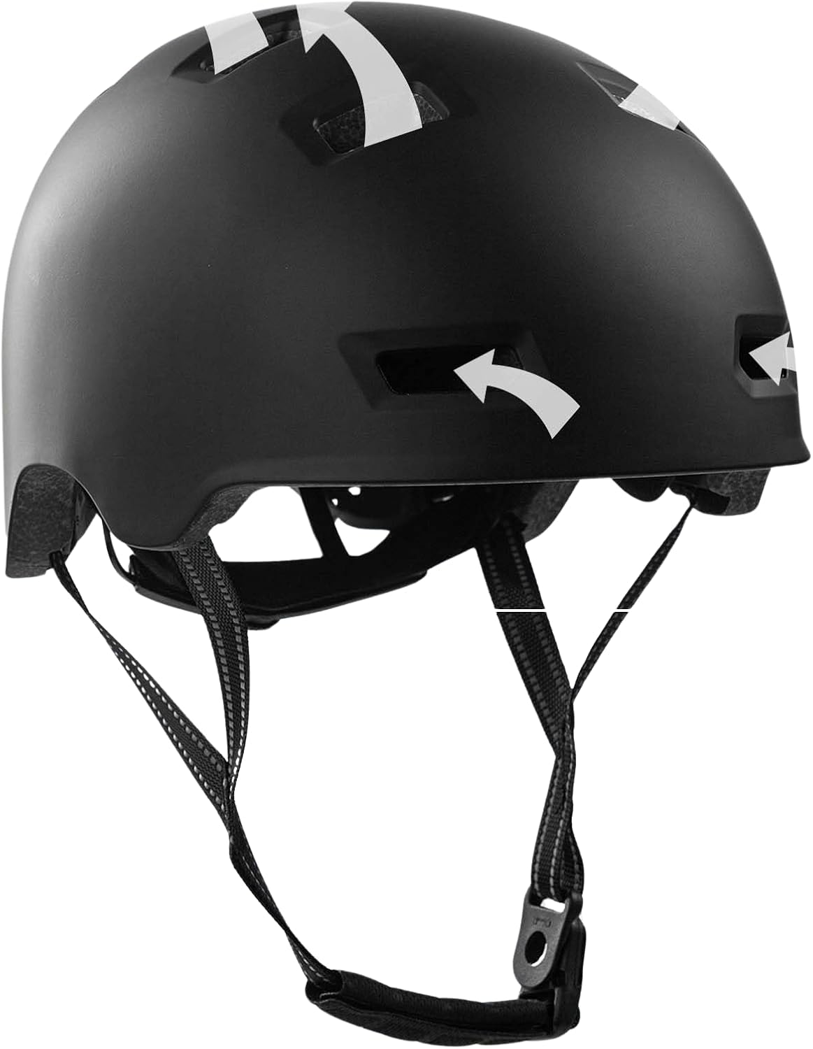 Crazy Safety - All Black Helmet - L (57-61Cm)
