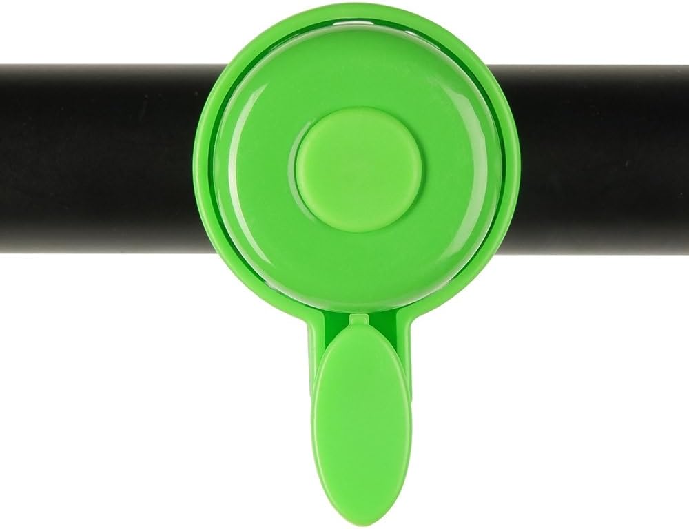 Crazy Safety - Green Tiger Bicycle Bell For Kids - Green - Unisize