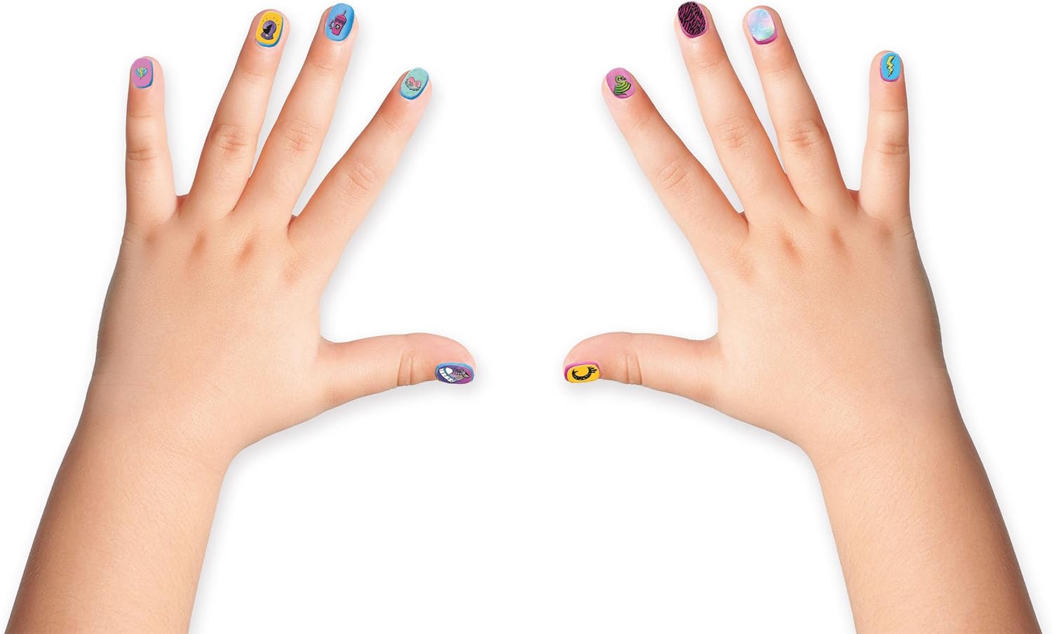 Clementoni Monster High Dark Nail Art, for Kids, 6 Years Plus, Multi-Coloured - 50880