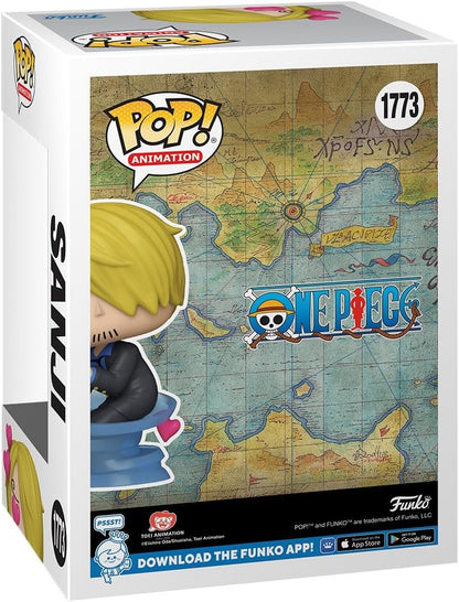 Funko POP! Animation: OP - (Refresh) - Sanji - One Piece - Verzamelbaar Vinyl Figuur - Cadeau Idee - Officiële Merchandise -Anime Fans - Model Figuur voor Verzamelaars en Display