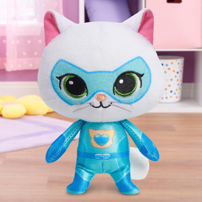 Just Play Disney Junior SuperKitties 6.5-inch Small Plush Stuffed Animal, Bitsy, Kitten, Kids Toys for Ages 2 Up