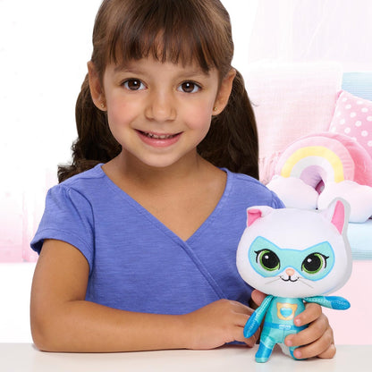 Just Play Disney Junior SuperKitties 6.5-inch Small Plush Stuffed Animal, Bitsy, Kitten, Kids Toys for Ages 2 Up