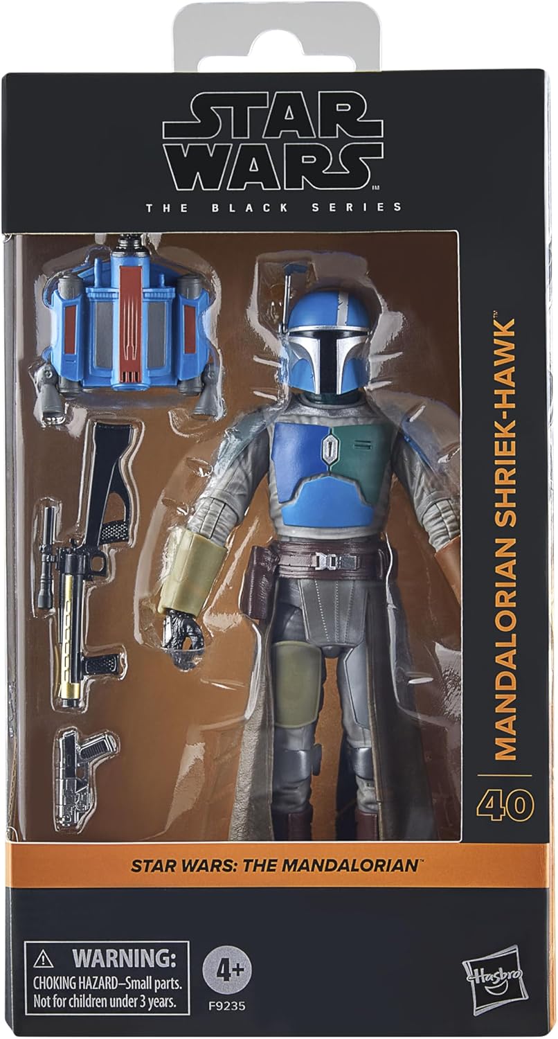 STAR WARS The Black Series, Mandalorian Shriek-Hawk, The Mandalorian 6-Inch Collectible Figure