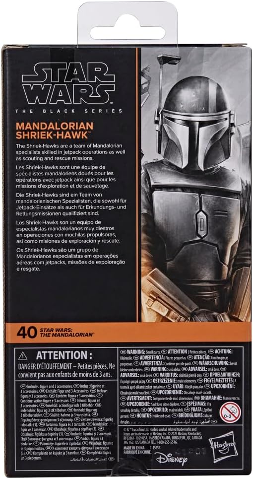 STAR WARS The Black Series, Mandalorian Shriek-Hawk, The Mandalorian 6-Inch Collectible Figure