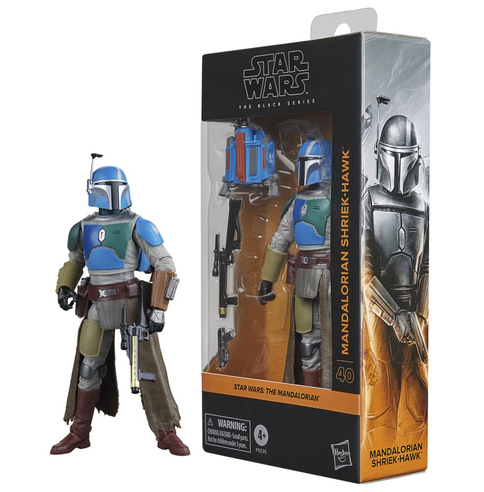 STAR WARS The Black Series, Mandalorian Shriek-Hawk, The Mandalorian 6-Inch Collectible Figure