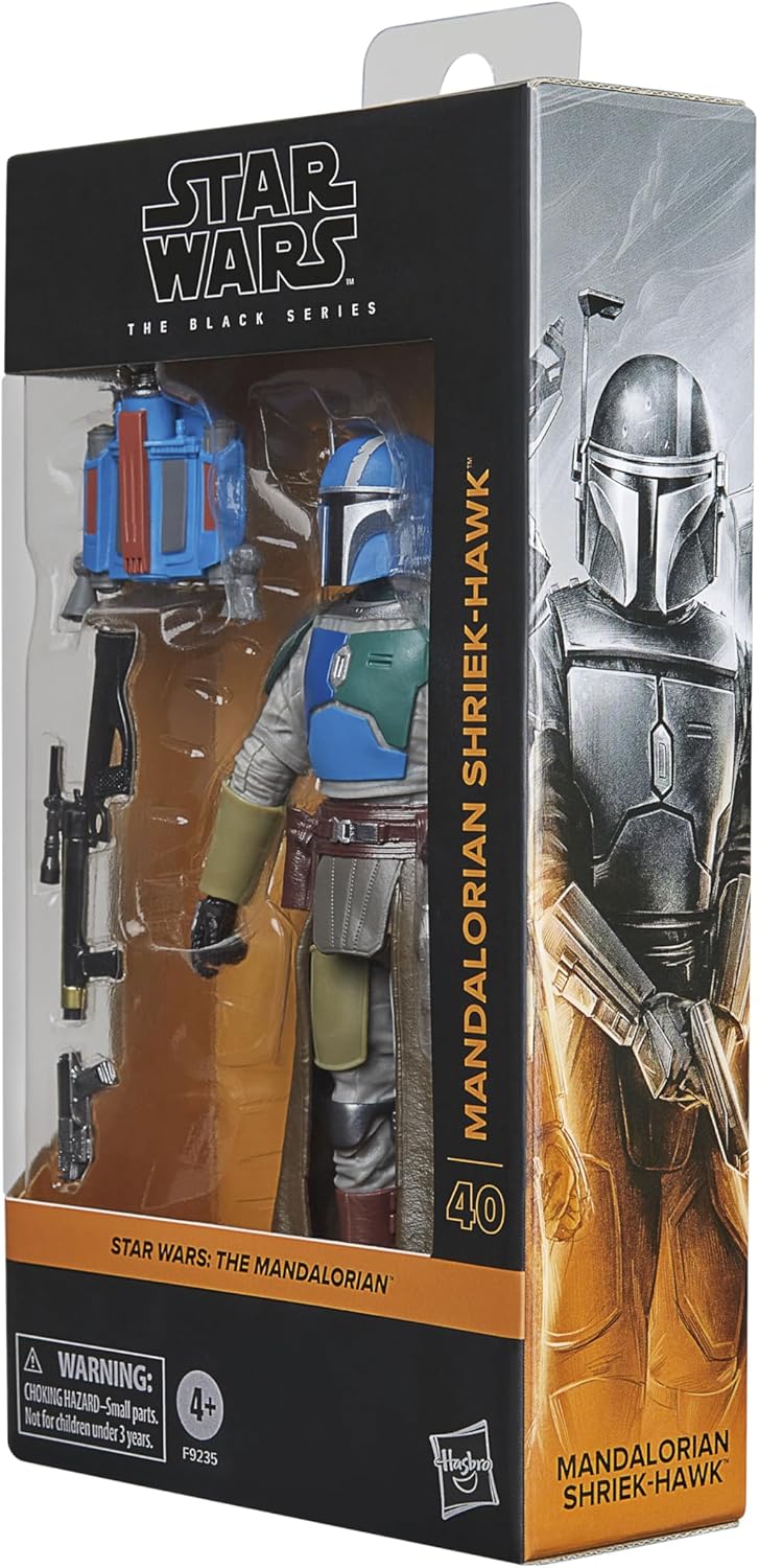 STAR WARS The Black Series, Mandalorian Shriek-Hawk, The Mandalorian 6-Inch Collectible Figure