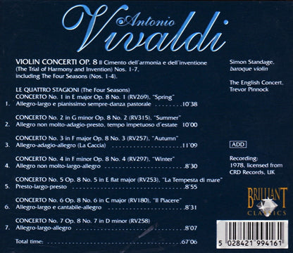 Not Found - Vivaldi: Le Quattro Stagioni