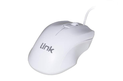 Link LKMOS11 MOUSE USB COLORE BIANCO