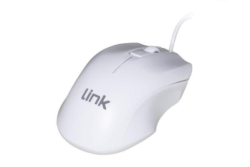 Link LKMOS11 MOUSE USB COLORE BIANCO