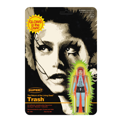 Super7 Return of The Living Dead Reaction Figures Wave 04 - Trash (Monster Glow) Action Figure