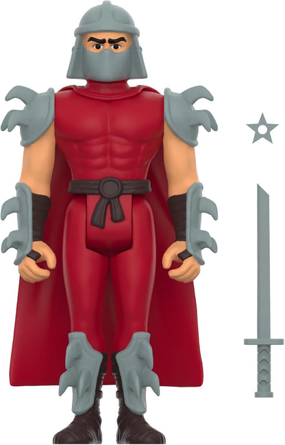Super7 Teenage Mutant Ninja Turtles Reaction Figures Wave 11 - Shredder (Comic Color) Action Figure