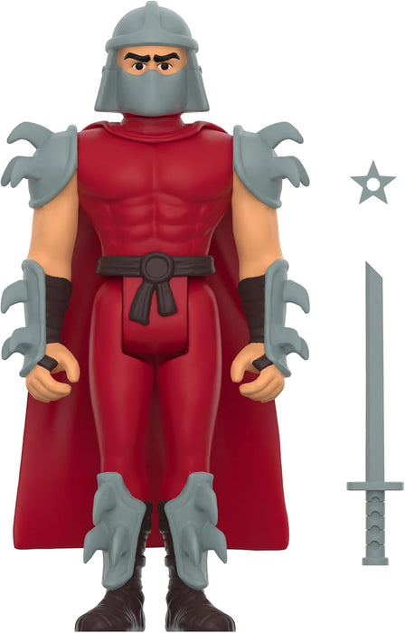 Super7 Teenage Mutant Ninja Turtles Reaction Figures Wave 11 - Shredder (Comic Color) Action Figure