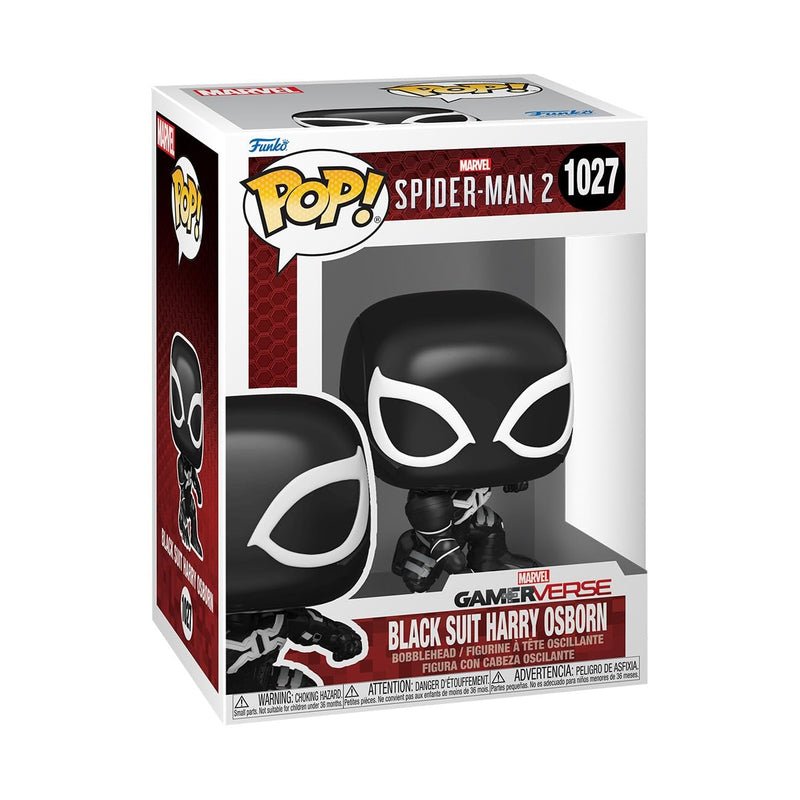 Funko POP! Games: SM2VG - Harry Osborn - (Black Suit) - Spider-man 2 Video Game - Collectable Vinyl Figure - Gift Idea - Official Merchandise - Toys for Kids & Adults - Video Games Fans