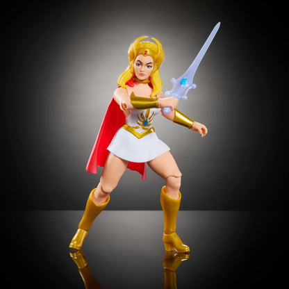Masters of the Universe Origins Action Figure She-Ra Cartoon Collection, 5.5-inch 1980s TV Heroine, Princess of Power Detailed Design & Accessories