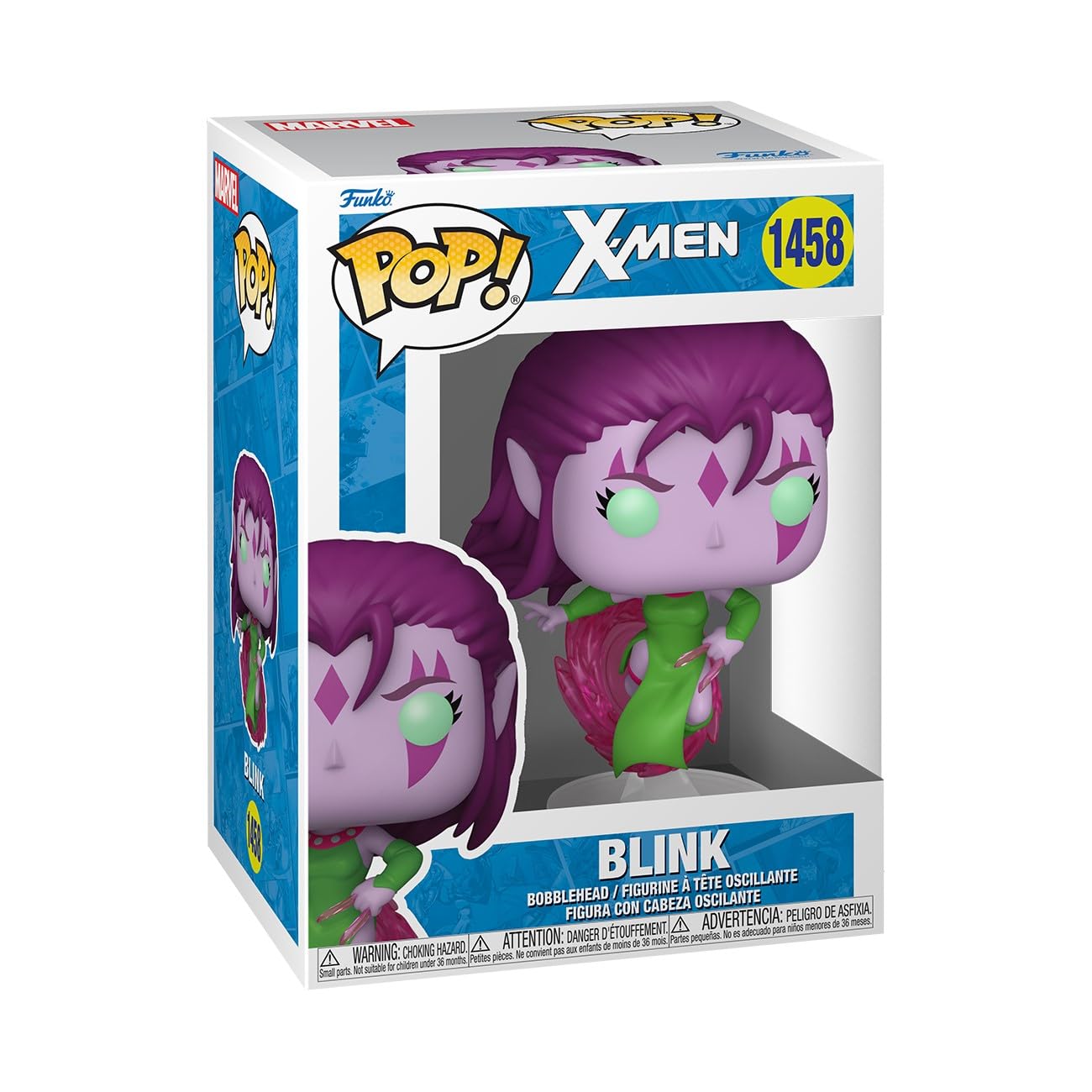 Funko Pop! Marvel: X-Men - Blink - Marvel Comics - Collectable Vinyl Figure - Gift Idea - Official Merchandise - Toys for Kids & Adults - Comic Books Fans - Model Figure for Collectors and Display