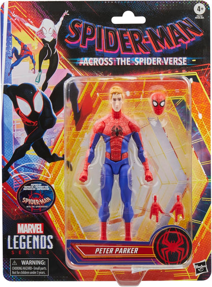 Marvel Legends Series Peter Parker, Action-Sammelfigur zu Spider-Man: A New Universe (15 cm