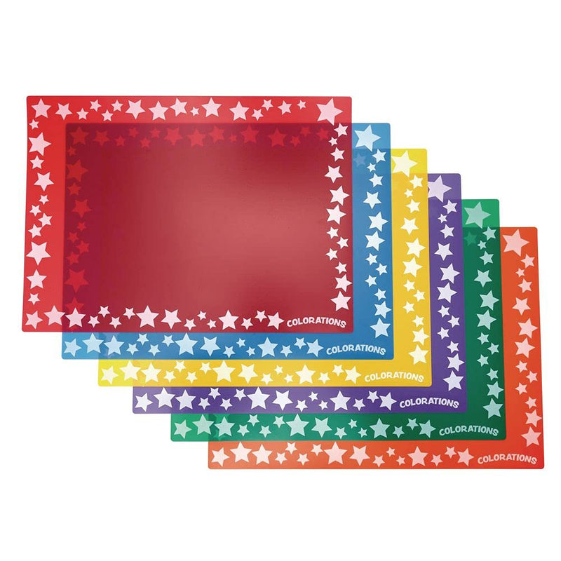 Kleurstoffen TIDY Keep-It-Clean Plastic Kunstmatten (Pak van 6)