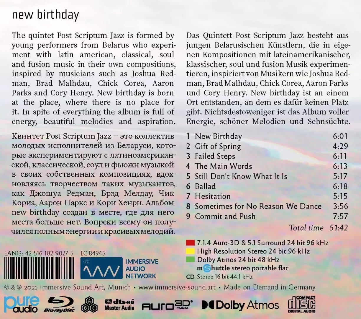 Post Scriptum Jazz - New Birthday