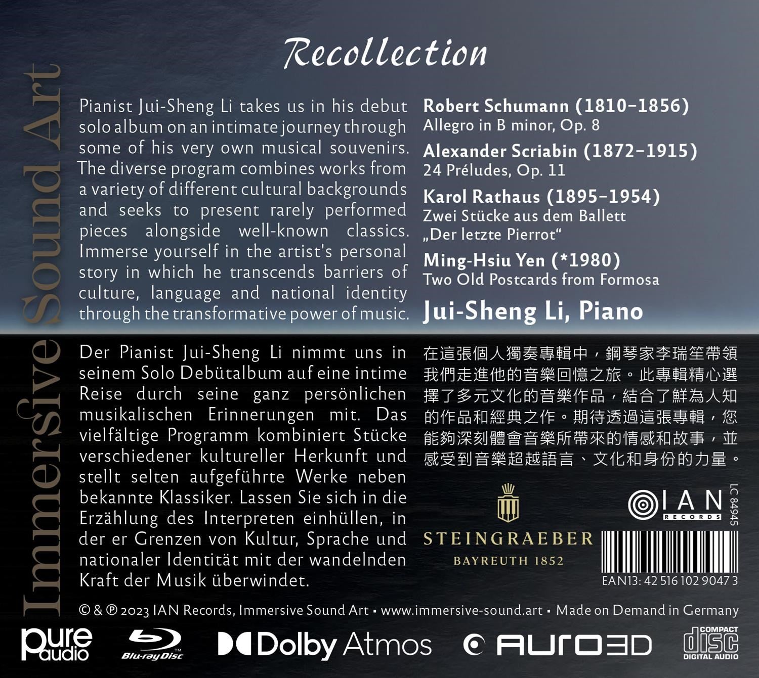 Jui-Sheng Li - Recollection