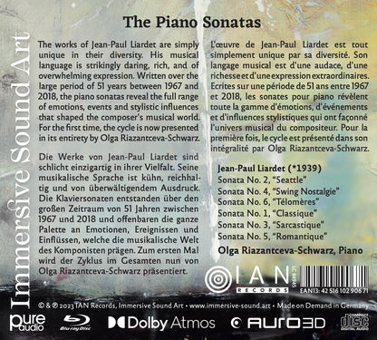 Olga Riazantceva-Schwarz - Jean-Paul Liardet: The Piano Sonatas