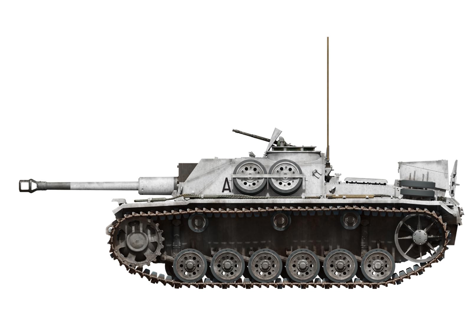 Mini Art 72103 1:72 StuG III AUSF. G Feb 1943 Winter - riproduzione fedele, modellismo, kit in plastica, artigianato, hobby, incollaggio, kit modello, montaggio, non verniciato