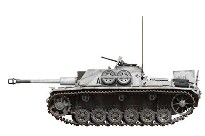 Mini Art 72103 1:72 StuG III AUSF. G Feb 1943 Winter - riproduzione fedele, modellismo, kit in plastica, artigianato, hobby, incollaggio, kit modello, montaggio, non verniciato