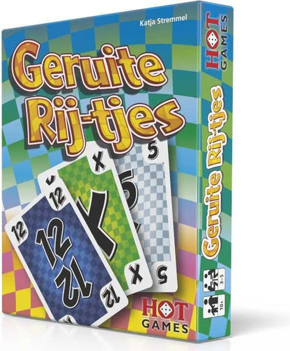 Karierte Reihen-Kartenspiel HOT Games