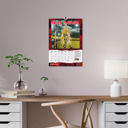 Official Iron Maiden A3 Calendar 2025