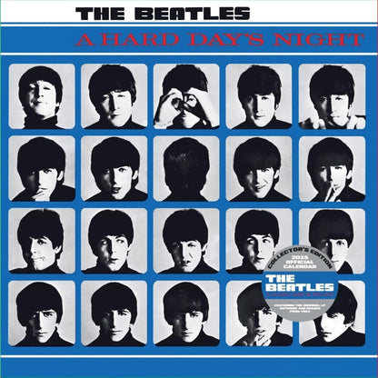 Official The Beatles Collector's Edition Record Sleeve Calendar 2025