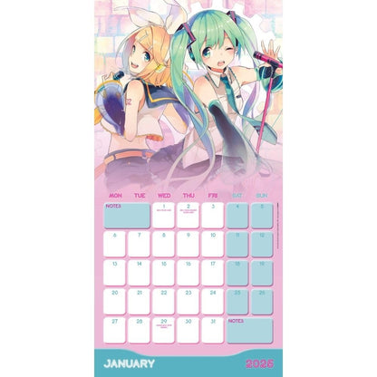 Official Hatsune Miku Square Calendar 2025