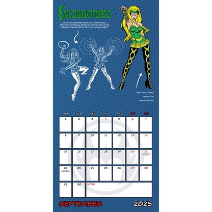Marvel Comics – Offizieller Kalender 2025: Original Danilo-Kalender   (Wall-Kalender