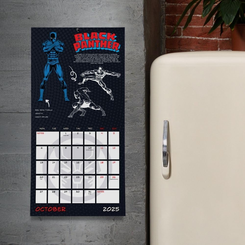 Marvel Comics – Offizieller Kalender 2025: Original Danilo-Kalender   (Wall-Kalender