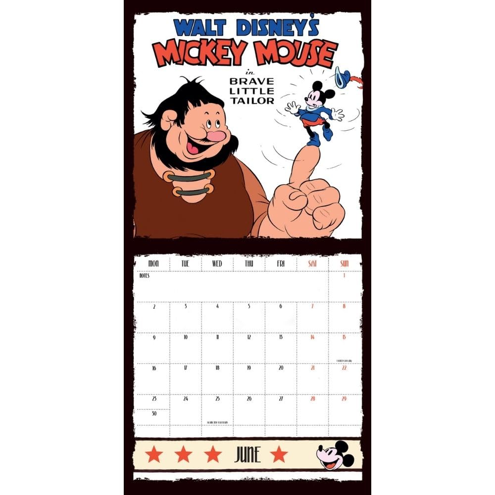 Disney Mickey Mouse 2025 – Wandkalender: Original Danilo-Kalender   (Wall-Kalender