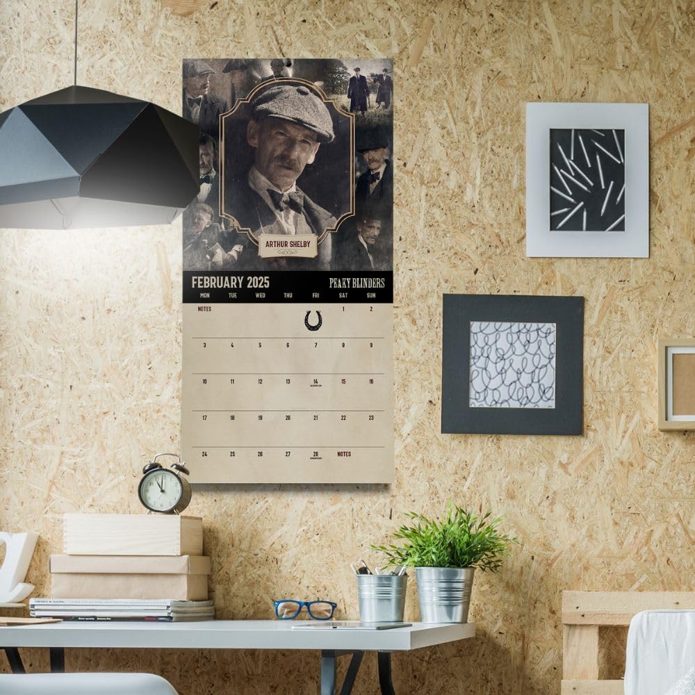 Official Peaky Blinders Square Calendar 2025