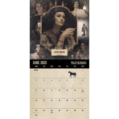 Official Peaky Blinders Square Calendar 2025