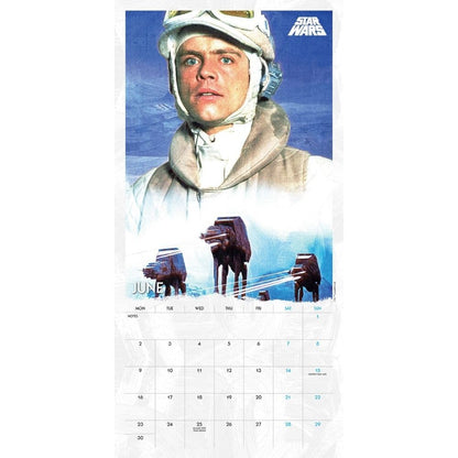 Official Star Wars Classic Square Calendar 2025
