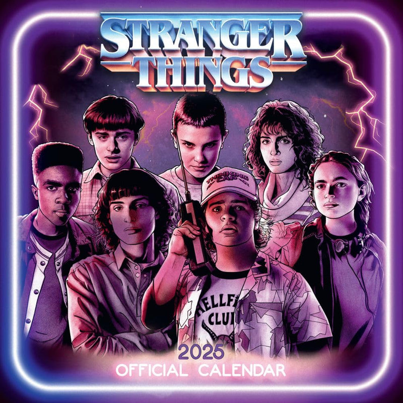 Stranger Things – Netflix – Offizieller Kalender 2025: Original Danilo-Kalender   (Wall-Kalender