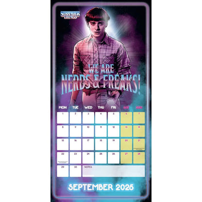 Stranger Things – Netflix – Offizieller Kalender 2025: Original Danilo-Kalender   (Wall-Kalender