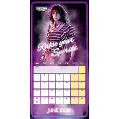 Stranger Things – Netflix – Offizieller Kalender 2025: Original Danilo-Kalender   (Wall-Kalender