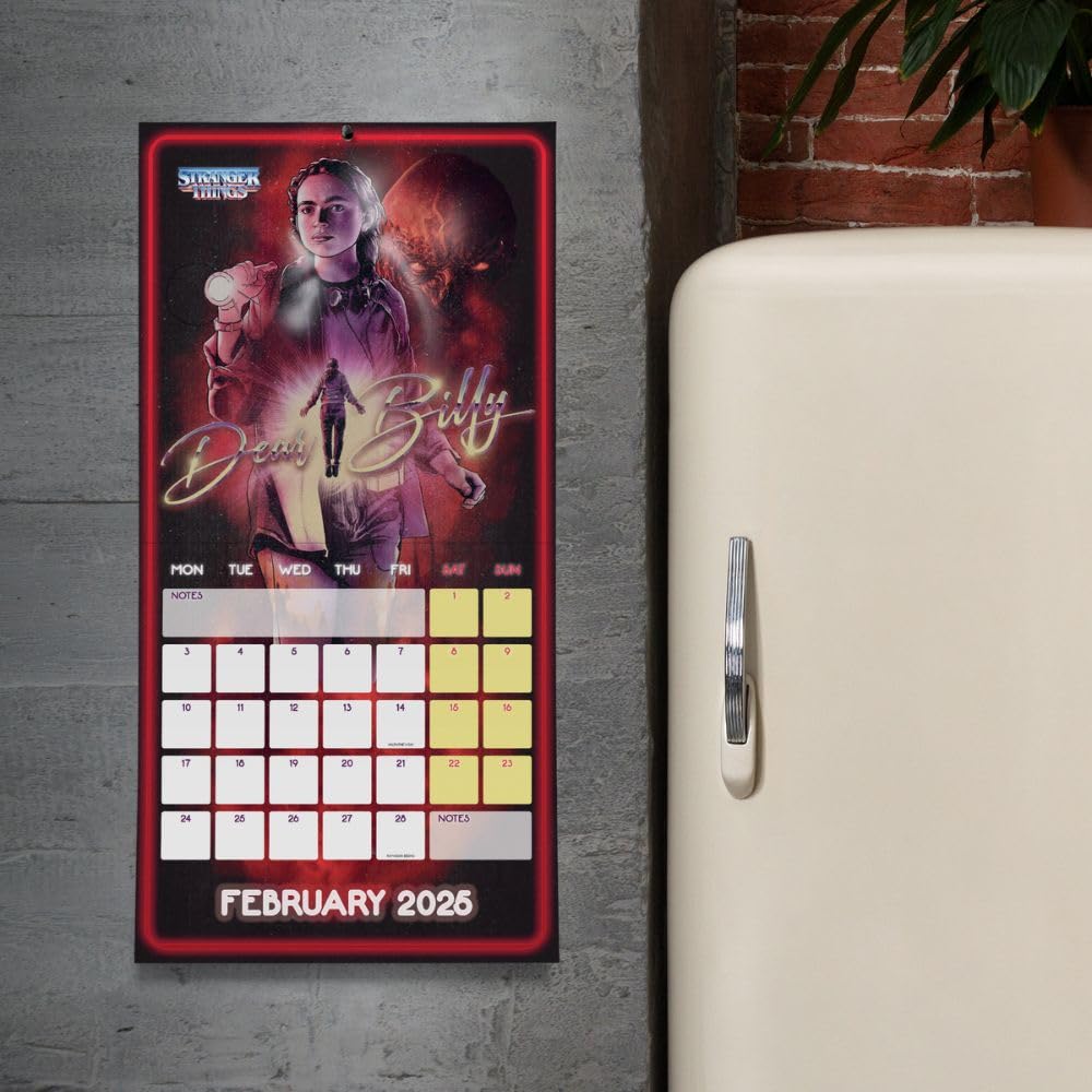 Stranger Things – Netflix – Offizieller Kalender 2025: Original Danilo-Kalender   (Wall-Kalender