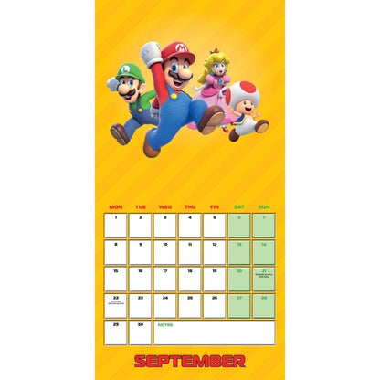 Official Super Mario Square Calendar 2025