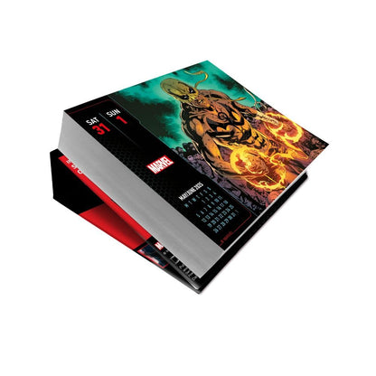 Marvel Desk Block Calendar 2025