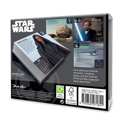 Star Wars Classic Desk Block Calendar 2025