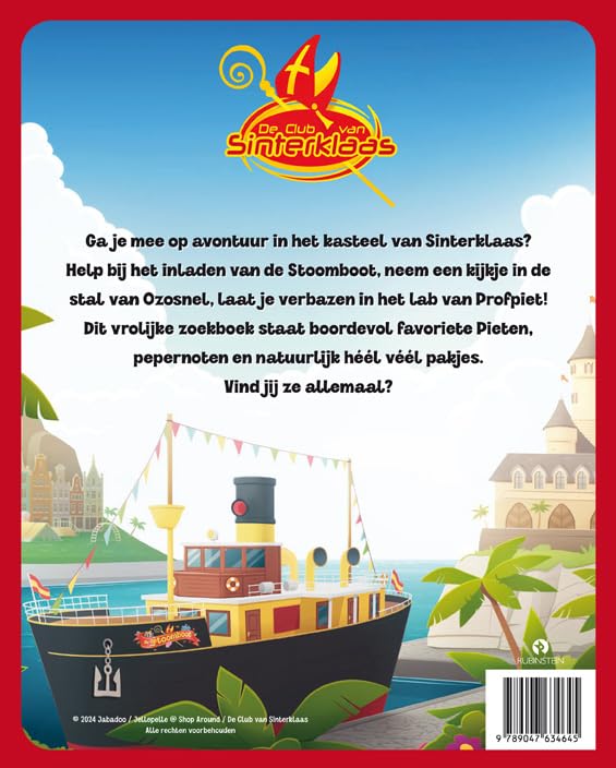 Het grote zoekboek van Sinterklaas (De Club van Sinterklaas
